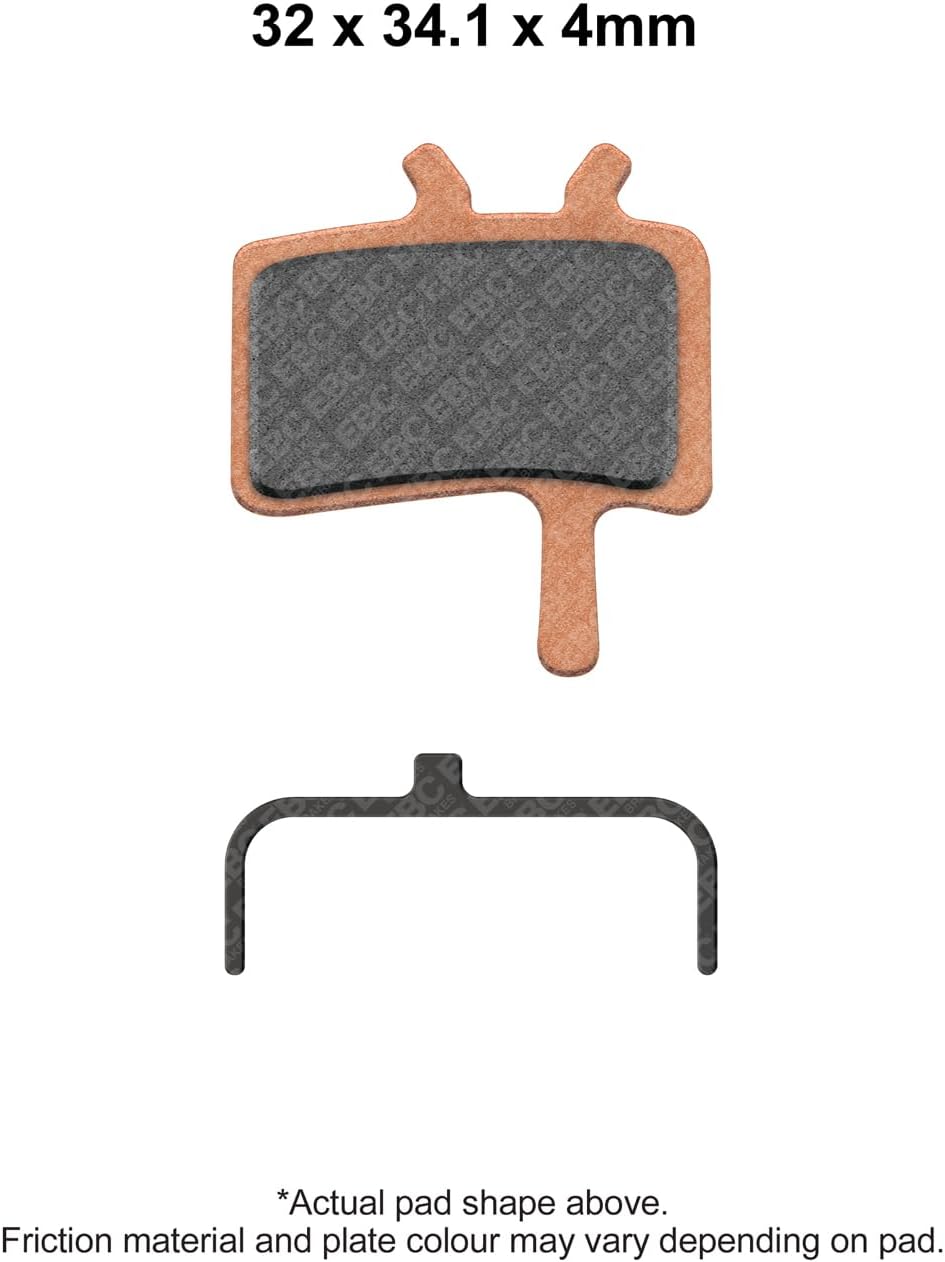 EBC Avid Juicy/BB-7 Disc Brake Pads - Gold