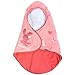 Lupilu Babyfußsack Baby Fußsack Winterfußsack Kuschelsack Babydecke Kinderwagen waschbar gut gefüttert rosa