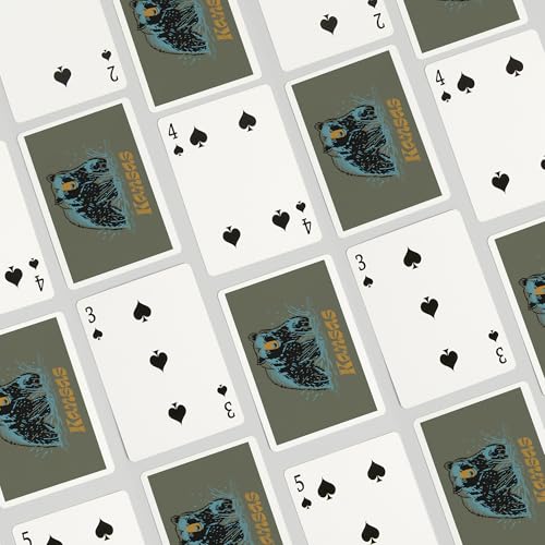Lantern Press Kansas Baraja Poker 52 Cartas para Adultos miniatura 4