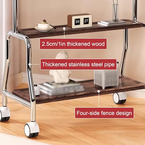 Soporte móvil para TV de 32-75 pulgadas con ruedas miniatura 5