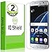IQ Shield Galaxy S7 Edge Screen Protector, LiQuidSkin HD Clear Anti-Bubble, 2-Pack