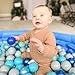 Sunwhat Ball Pit Balls 500 Pieces Colorful,BPA&Phthalate Free Non-Toxic Crush Proof Plastic Balls for Ball Pit,Baby Kids Birthday Pool Tent Party, Childrens Toy Bounce House 2.2inches(500 pcs) Pond
