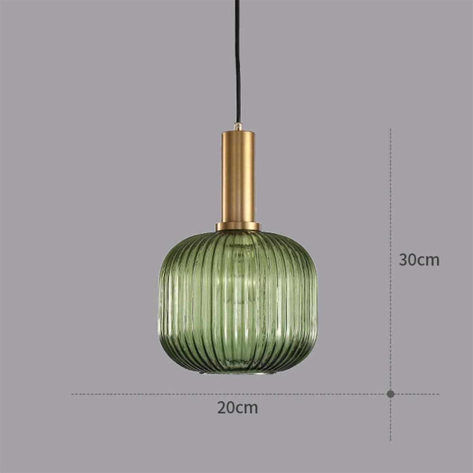Szklana Lampa Wisząca W Kształcie Kuli – Nowoczesna Lampa LED W Stylu | Skandynawskim I Japońskim (pojedyncza, Z Motywem Pasów), Idealna Do Restauracji, Baru Lub Na Balkon.