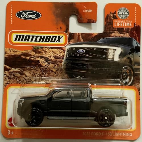 Kauf und Spar Matchbox 2024 Ford F-150 Lightning [Black] 28/100 LKW 11 x 11 x 4 cm Erwachsene Realistisch