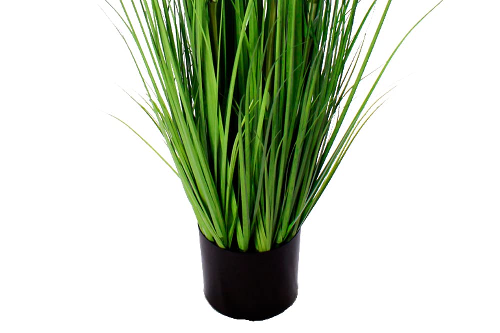 Arnusa Herbe de la pampa artificielle - 90 cm de haut - En pot - Herbe décorative - Plante artificielle d'intérieur (4)