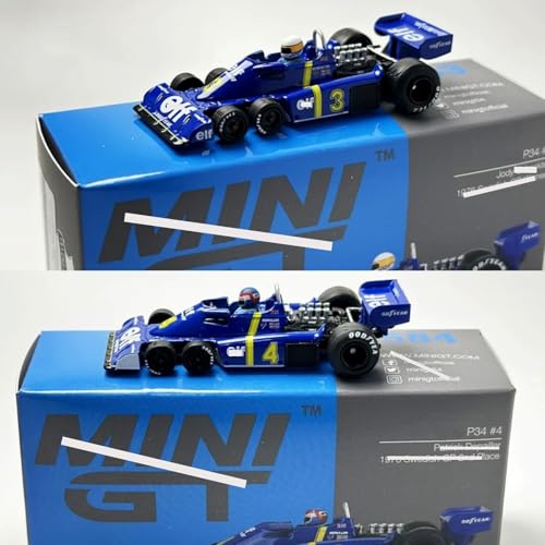 Modelo de Auto de Colección de Aleación 1/64 P34 miniatura 2