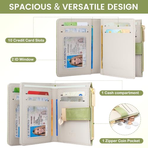 Pomelo Best RFID Blocking Wallet Women Multi Card Slots Small Wallet - Image 3