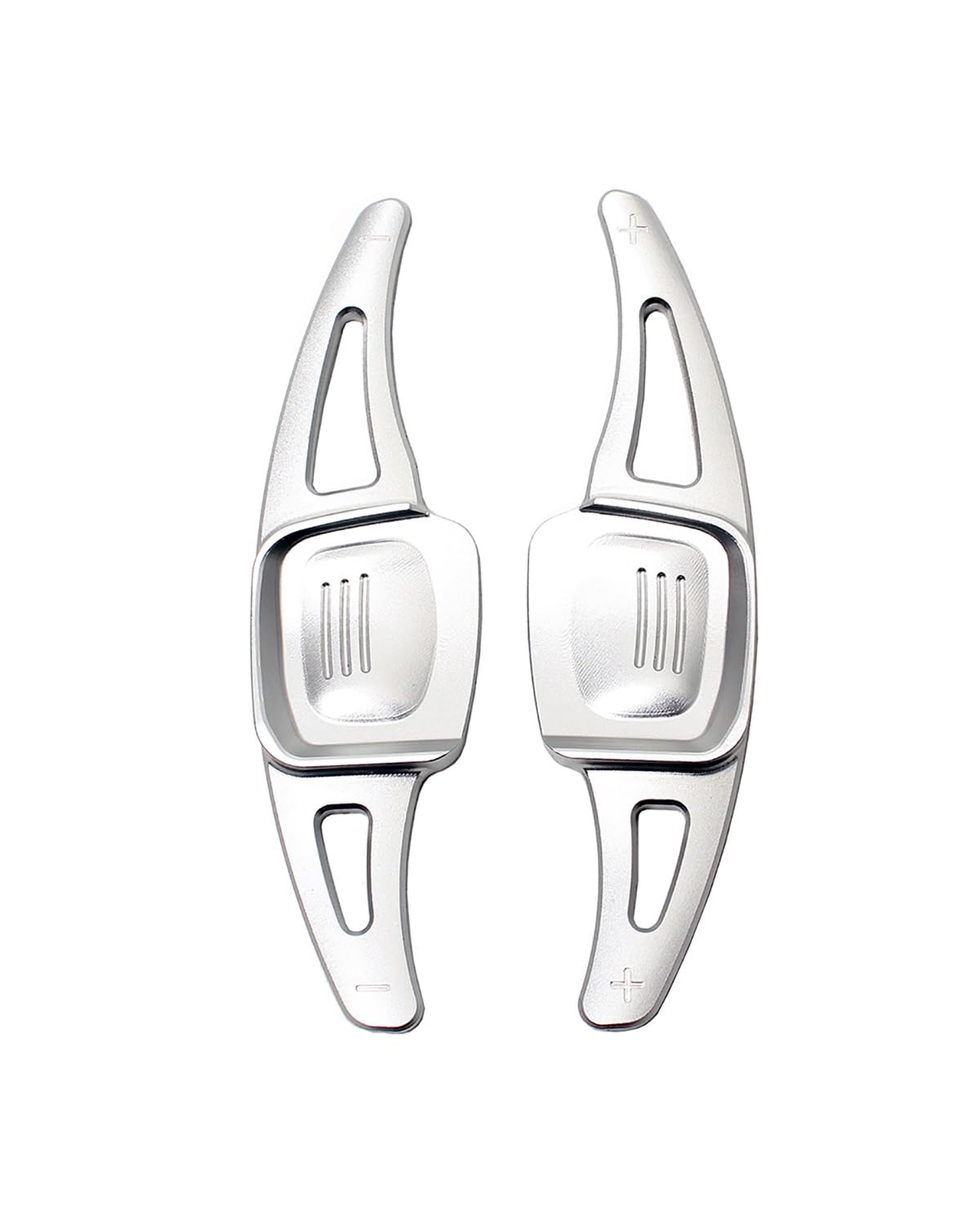 X psblty Car Shift Paddle for Golf 7.5 MK7 Golf8 MK8 for Polo MK6 Alltrack for T-Cross for Amarok for Passat Car Steering Wheel Shift Paddle Auto Steering Wheel Shifter Paddles(Sliver)
