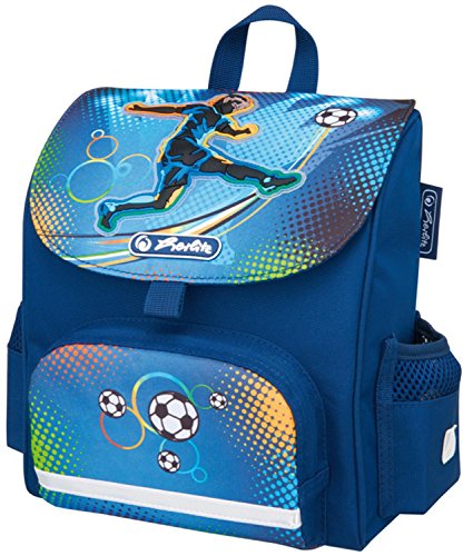 Preisvergleich Produktbild Herlitz Schulmappe Kinder-Rucksack, 26 cm, Soccer