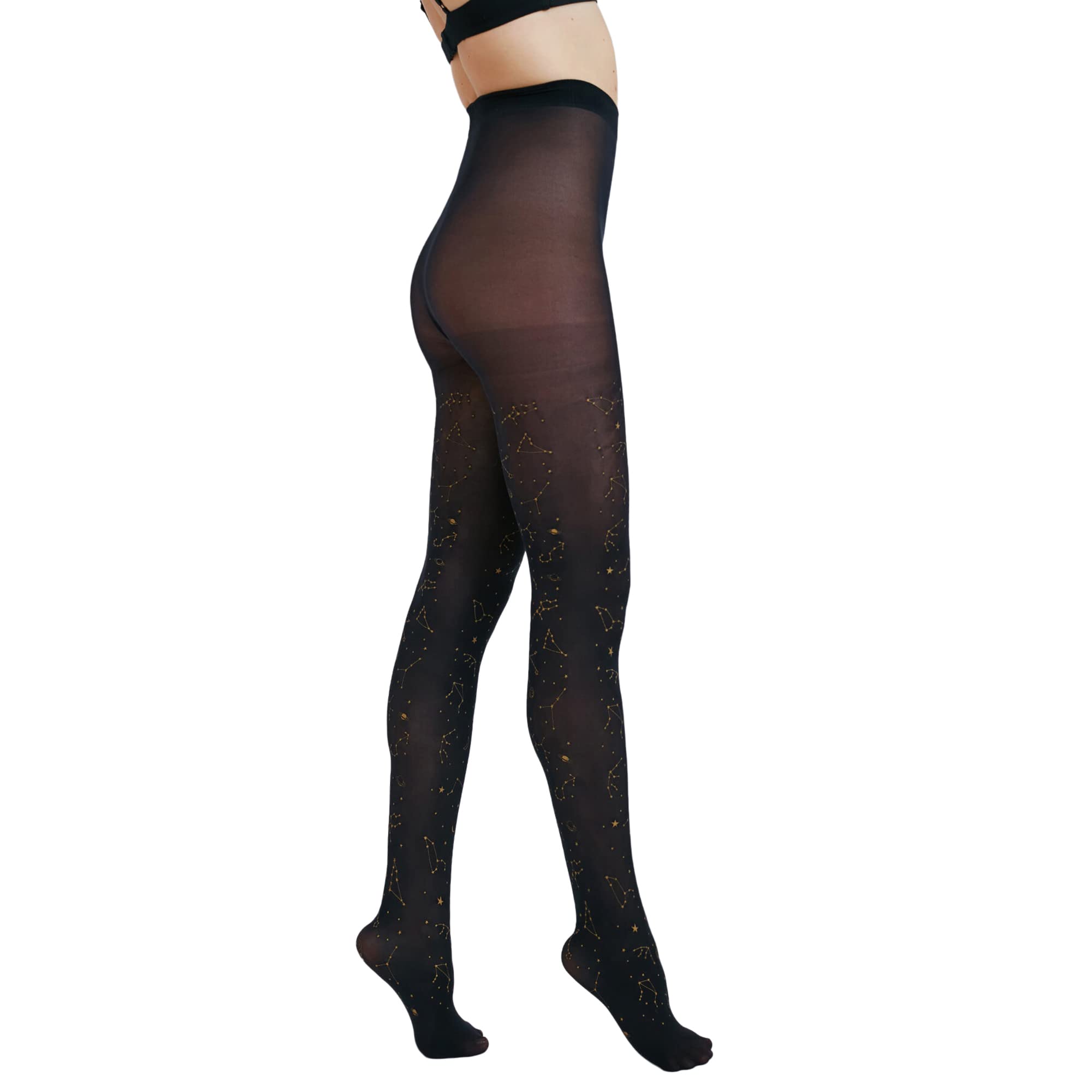 PENTI Sign Fashion Patterned Tight I Black Colour I 2 Sizes (1-2)