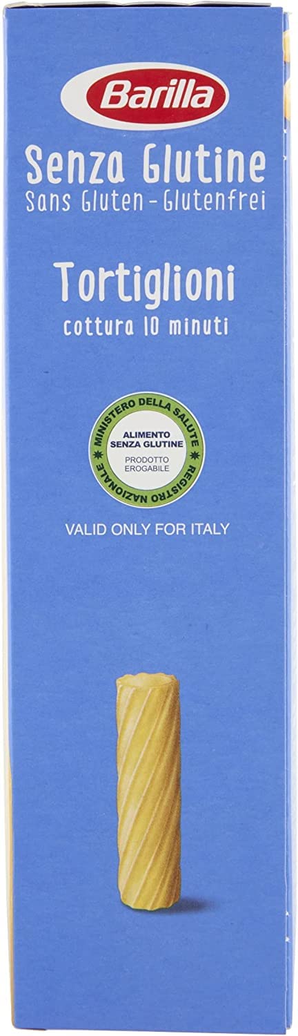 20x Barilla Tortiglioni Pasta 400g Gluten Free!