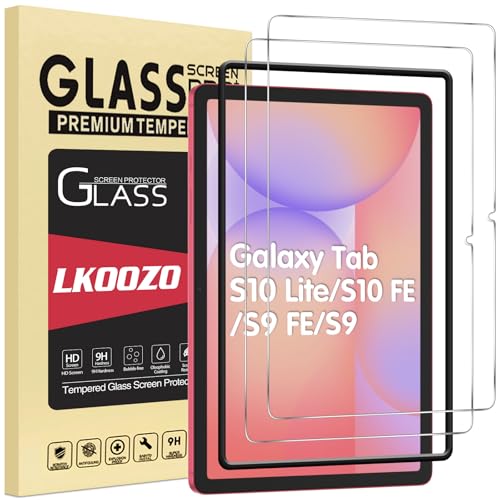 LKOOZO [2 Piezas Protector Pantalla para Samsung Galaxy Tab S10 Lite / S10 FE / S9 FE 10,9