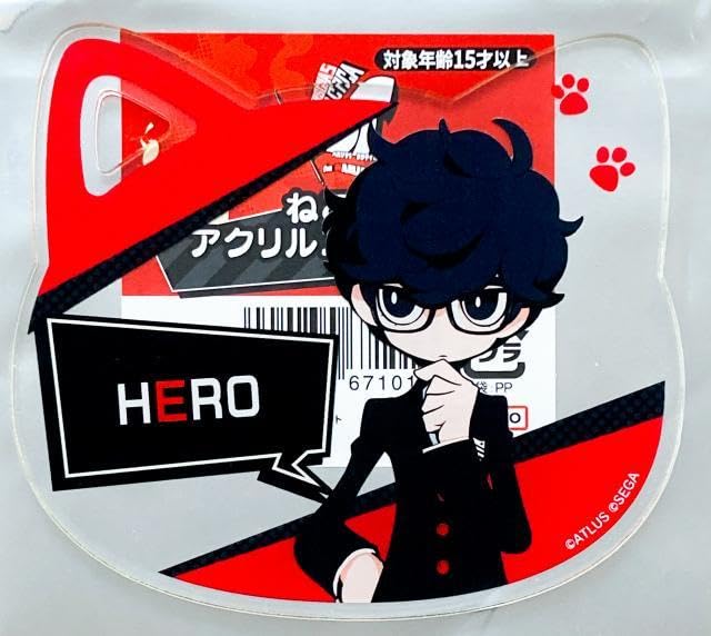 Amazon.co.jp: ペルソナ5 タクティカ 主人公 アクリルコースター  