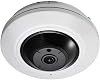 HIK 5MP Fisheye Dome POE IP Camera DS-2CD2955G0-ISU, 1.05mm Fixed Lens, 180° Fisheye View,Built-in Microphone, Built-in Micro SD Slot, POE, Support Face Detection,120dB True WDR