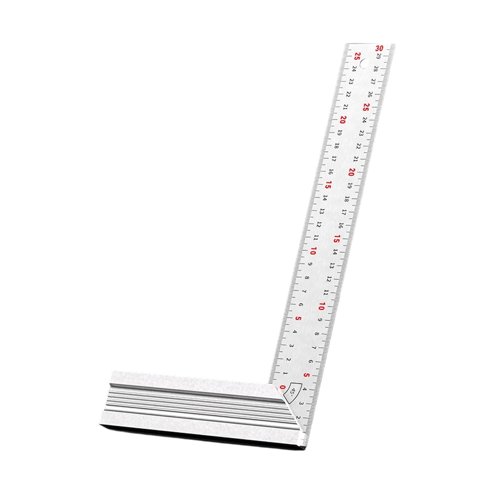 Tsophreniq Type A 300 Square L Shape Ruler Aluminum Alloy Right Angles Ruler For Accurate Measurements In Woodworking Carpenter