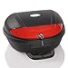 TRESKO® Universal Baúl de moto XXL maleta para dos cascos, capacidad de...