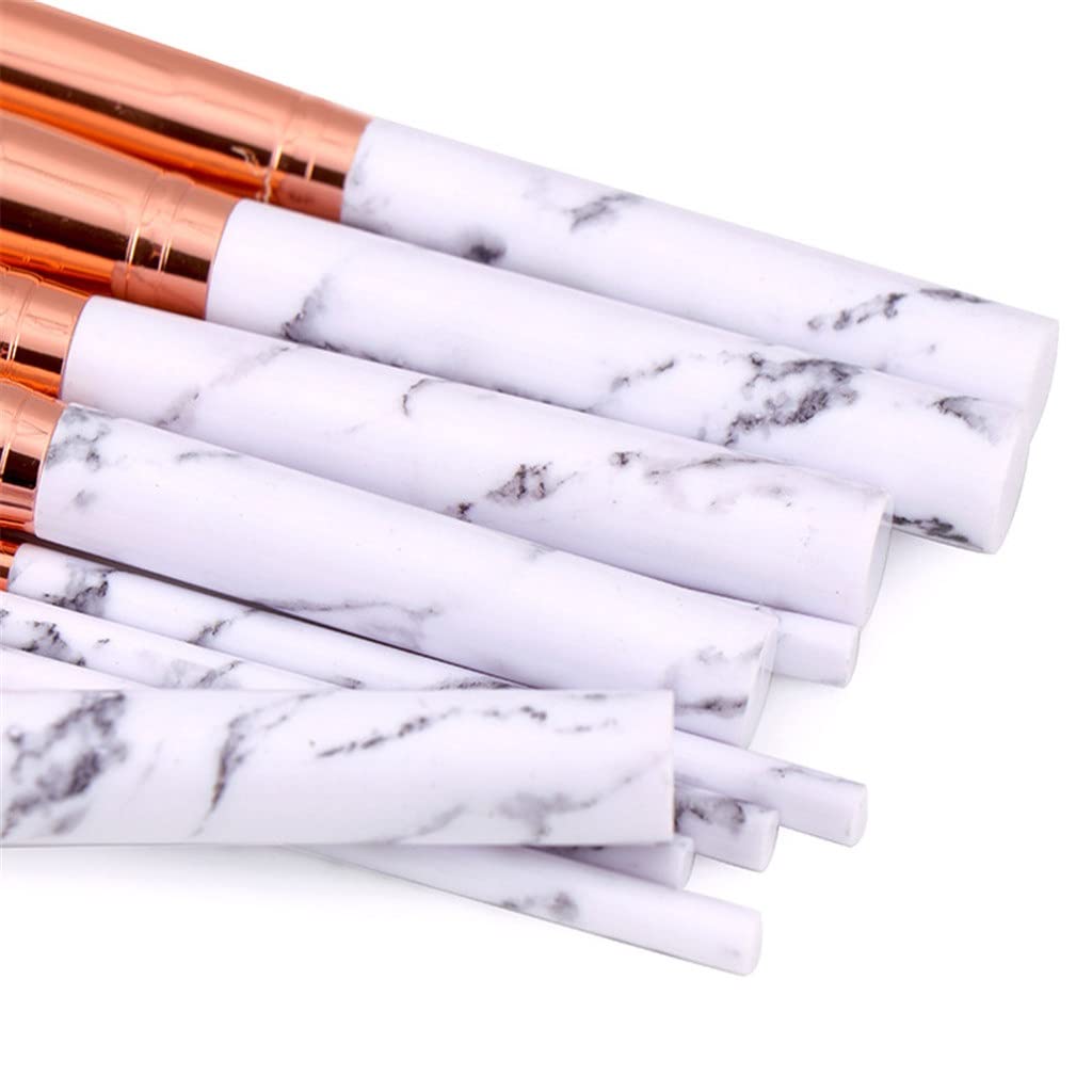 10-teiliges Make-up-Pinsel-Werkzeugset, Kosmetikpinsel, Puder, Lidschatten, Foundation, Rouge, Blending, Beauty, Concealer, Eyeliner, Lippenpinsel