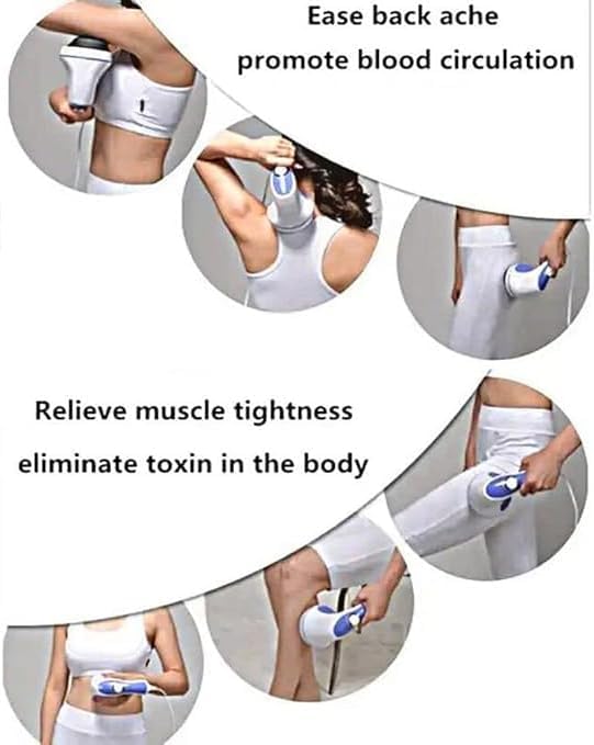 Relax Spin Tone Body Massager Machine | Corded Electric Full Body massager vibration machine for Pain Relief Spin Tone Body Sculpting Device Relax Spin Tone Body Massager Machine | Corded Electric Full Body massager vibration machine for Pain Relief Spin Tone Body Sculpting Device