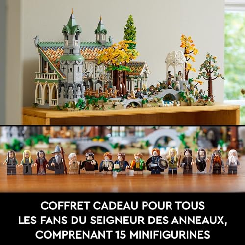 Lego 10316 Seigneur des Anneaux Fondcombe - vue 8