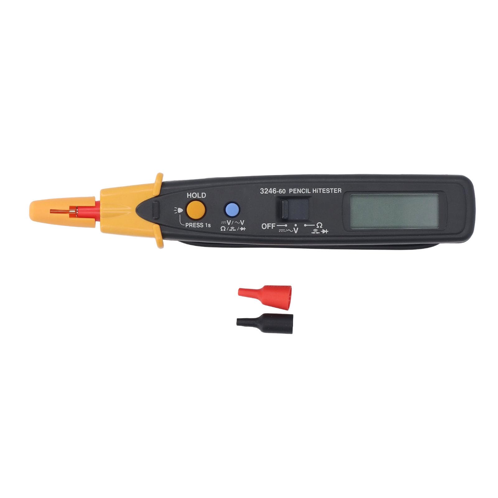 Yosoo Health Gear Multimetro Digitale ABS Tester di Tensione Multimetro Stile Penna 600V 42MΩ Retroilluminazione LCD LED Luce Continuità Controllo Diodi per Riparazioni Manutenzione Elettricisti