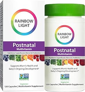 Rainbow Light Vibrance Postnatal Multivitamin – 120 Count