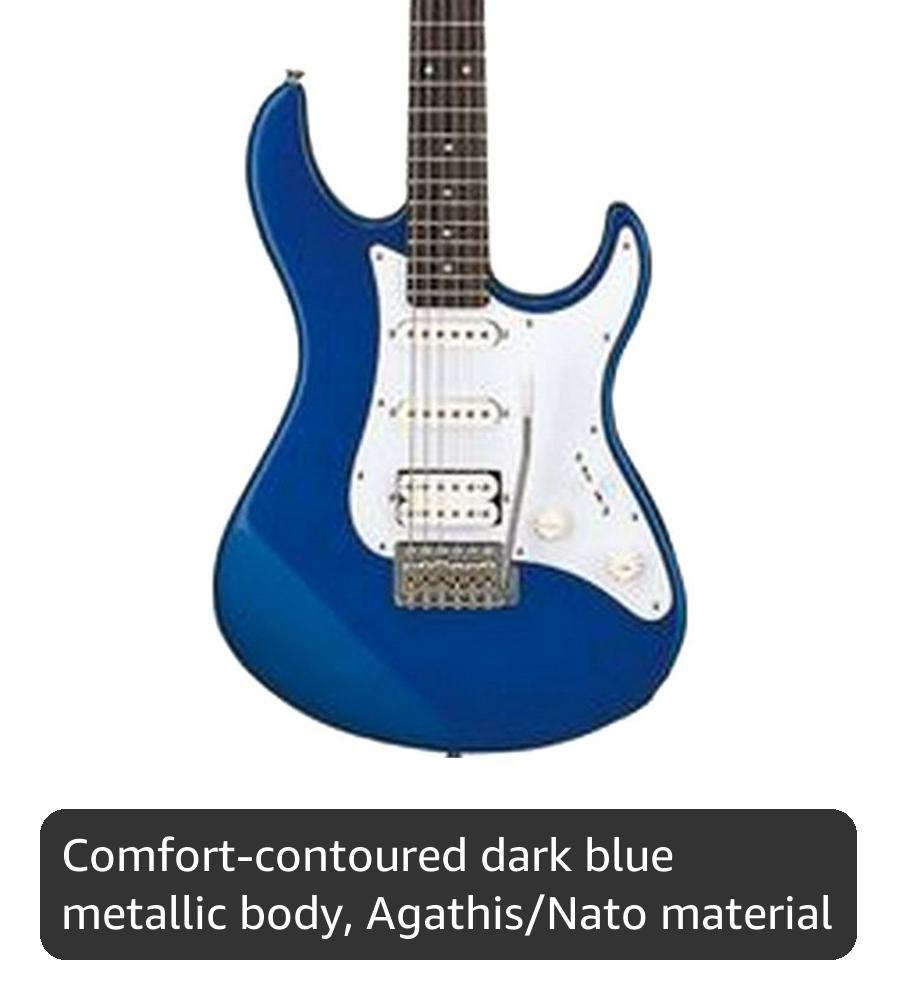 Yamaha PACIFICA012 Electric Guitar, Dark Blue Metallic