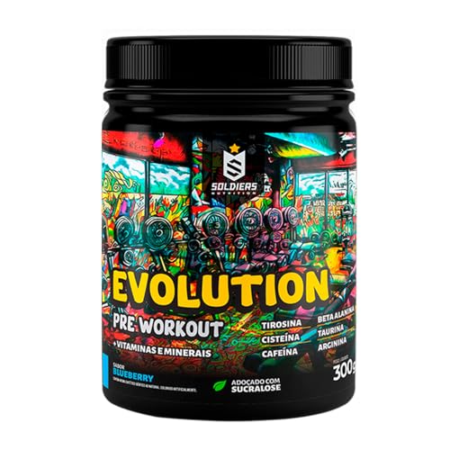 Soldiers Nutrition - Pré-Treino Evolution Pré Workout 300g - (Blueberry)