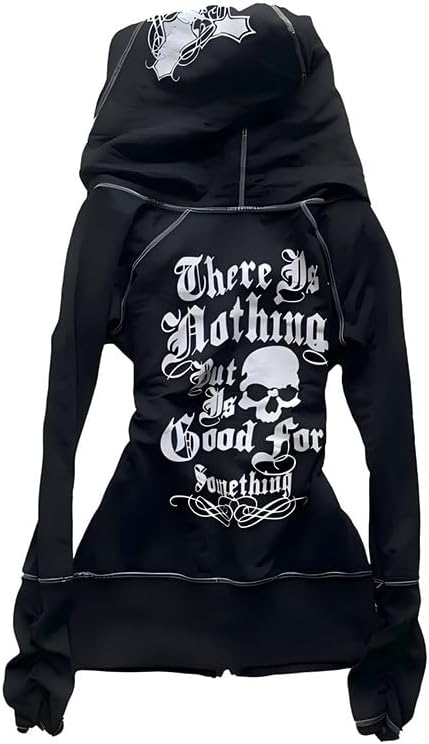 Womens Vintage Leopard Printed Sweatshirts Y2k Slim Fit Spicy Girl Hoodie Gothic Harajuku Autumn Hoodies
