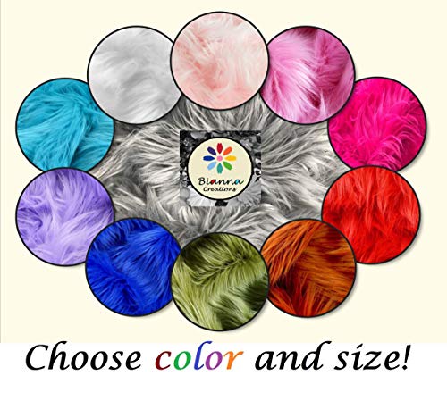 Fun Color Faux Fur in Smaller Portions