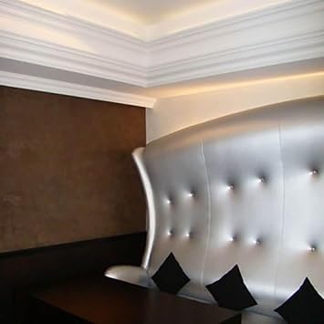 Orac Decor | Purotouch High Density Polyurethane Crown Moulding | Primed White | Face: 4-1/2, Length: 78