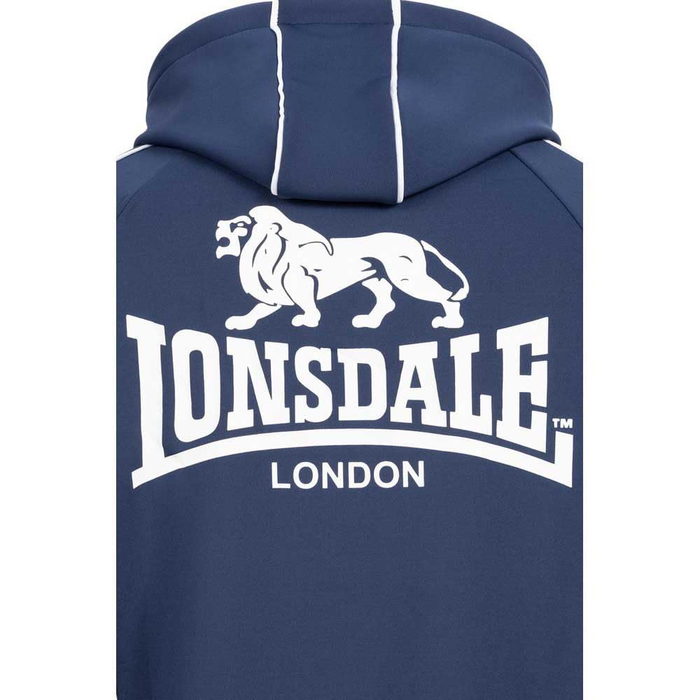 Lonsdale Herren Trainingsjacke mit Kapuze normale Passform ACHAVANICH