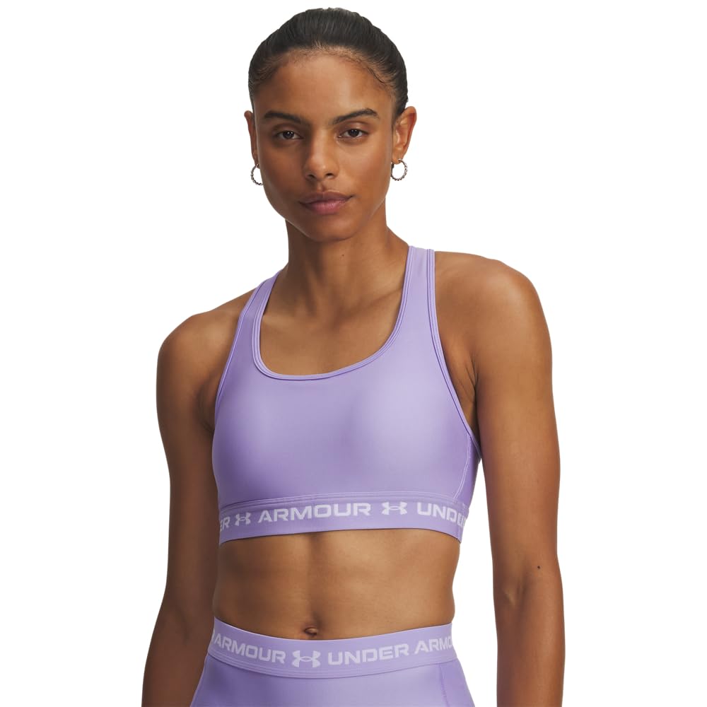UNDER ARMOUR Kadın UA Crossback Mid Heather Bra Spor Sütyeni