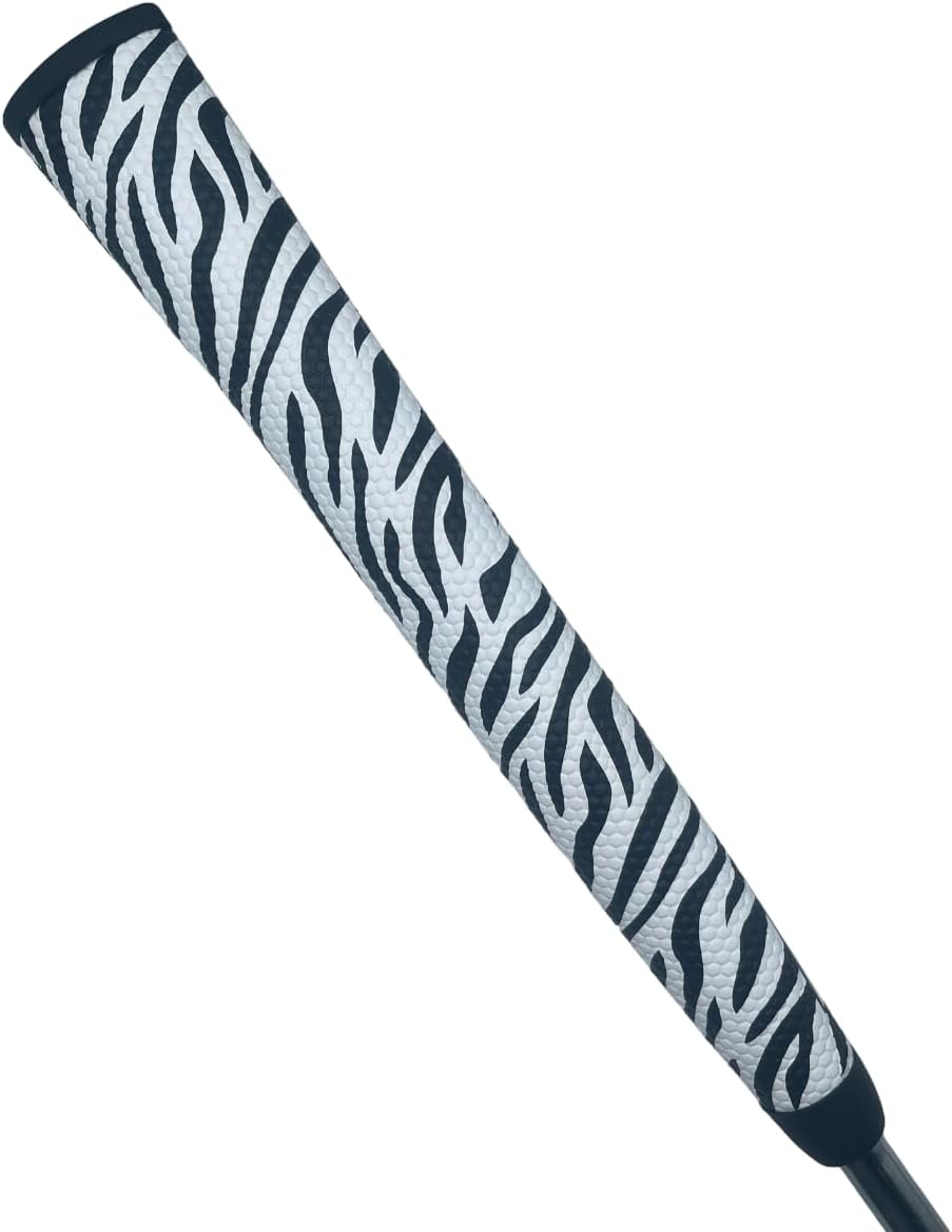 Jackputts Midsize Pistol Putter Grip - Golf Club Grips for Men, Women and Juniors - Multiple Designs to Bring Fun and Style to the Course