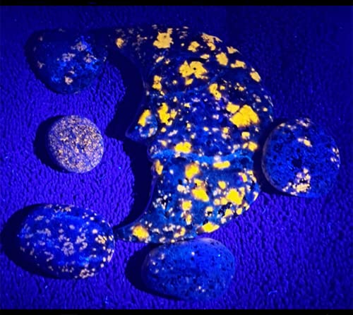 Tacteagle Uv Light Flashlight 365Nm Black Light Flashlite Uva-T1 Max 3000Mw High Power For Uv Resin Glue Curing, Rocks And Minerals Glowing, Pet Cat Pee Urine Stain Detecting. #TOP5