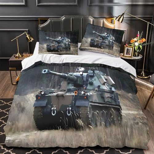 Lit militaire microfibre 3D pour chambre d'ado et garçon - 2