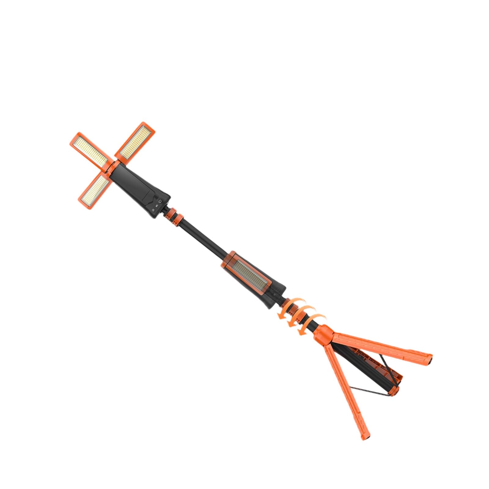 Jazuaiao Compact Telescopic Folding Lights Featuring Height Multiple Lighting Modes and 9000mAh Rechargeable Essential