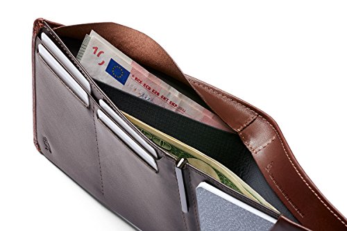 Bellroy Travel Wallet (Slim Leather Passport Wallet, Rfid Blocking, Organizes Travel Documents, Cash & Tickets, Holds 4-10 Cards, Includes Micro Pen) - Cocoa - Rfid #TOP4