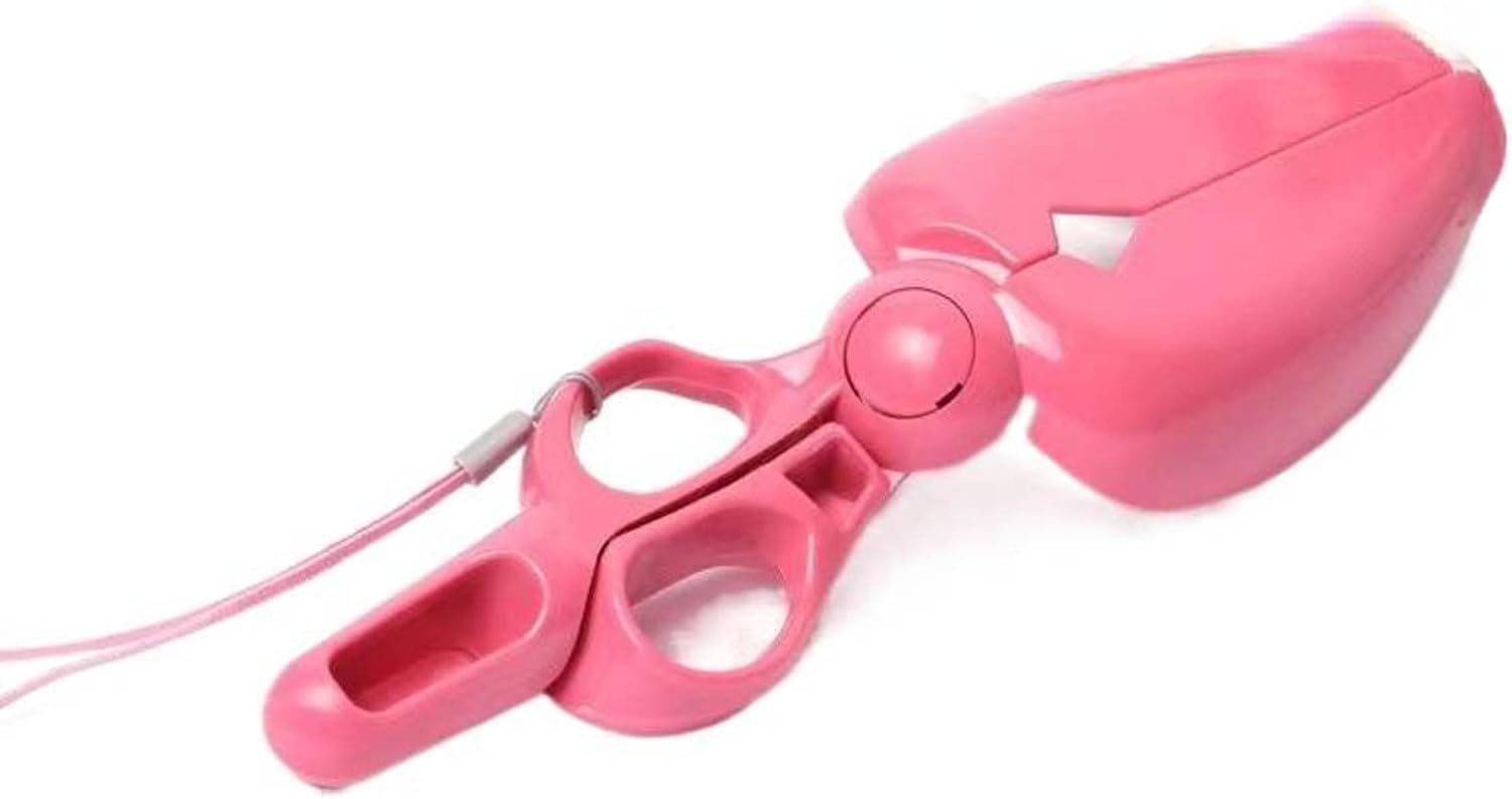 Portable pet Supplies Pooper Scooper Scissors Long Handle Scissors Dog Clip Stool Cleaning Supplies Shit Shovel (Fense)