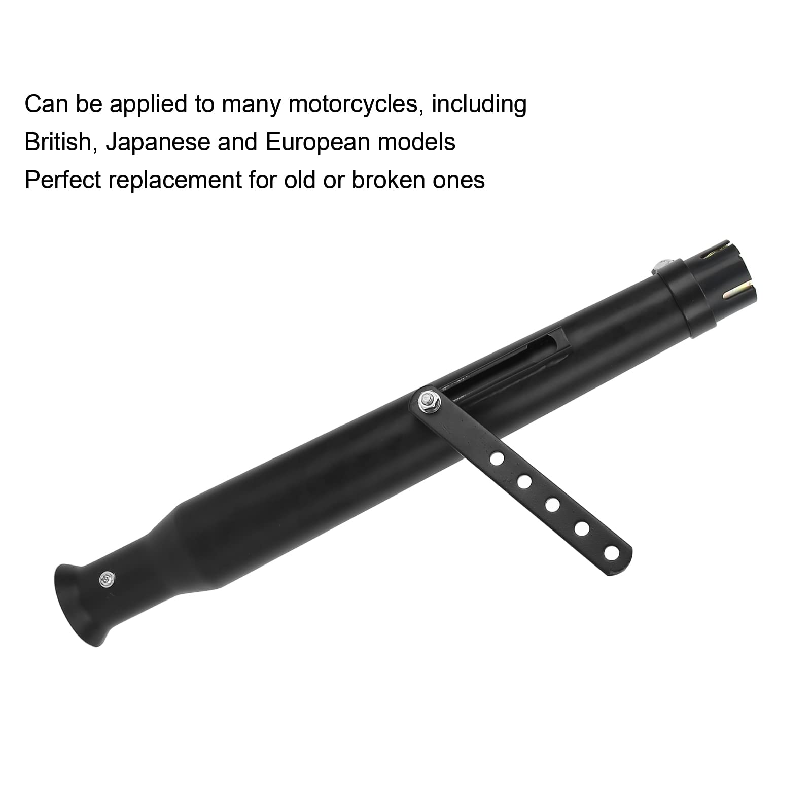 Amazon | 45mm/1.8インチ オートバイ用排気管 ユニバーサル改造排気管 