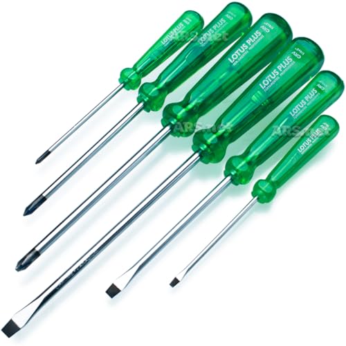 Kit Jogo Chave Philips E Fenda Pontas Imantadas 6 Peças