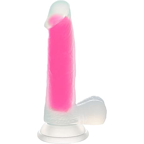 Experience Limitless Pleasure with Our 6.5 Inch Pink Luminous Dildo for Women,...
