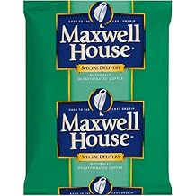 Maxwell House Decaf Special Delivery Medium Roast Coffee 1.3 oz Bags, 7 Count, Pack of 6