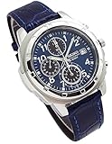 SEIKO クロノグラフ 腕時計 本革ベルトセット 国内セイコー正規流通品 ブルー SND193P1 [並行輸入品]