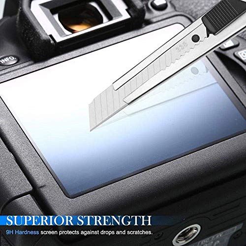 Image of ARMOUR GUARDS 9H Shatterproof Camera Screen Protector Compatible With CANON EOS 7D MARK 2 With Installation kit (Transparent) (Not a Tempered Glass it's UNBREAKABLE) (Pack of 2)