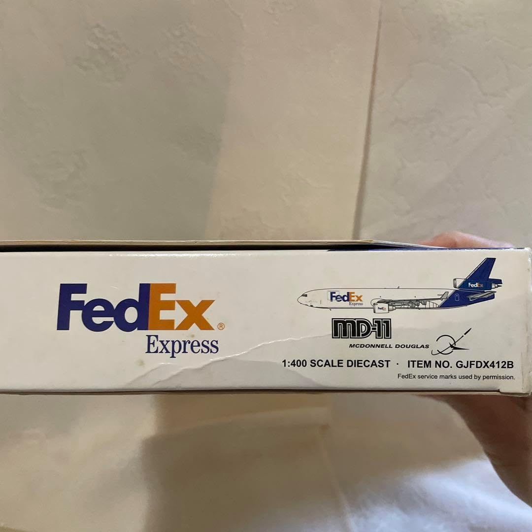 希少!非売品FedEx MD-11 模型 1:400 ダイキャスト製/箱付き 希少!非売品FedEx MD-11 模型 1:400 ダイキャスト製/箱付き