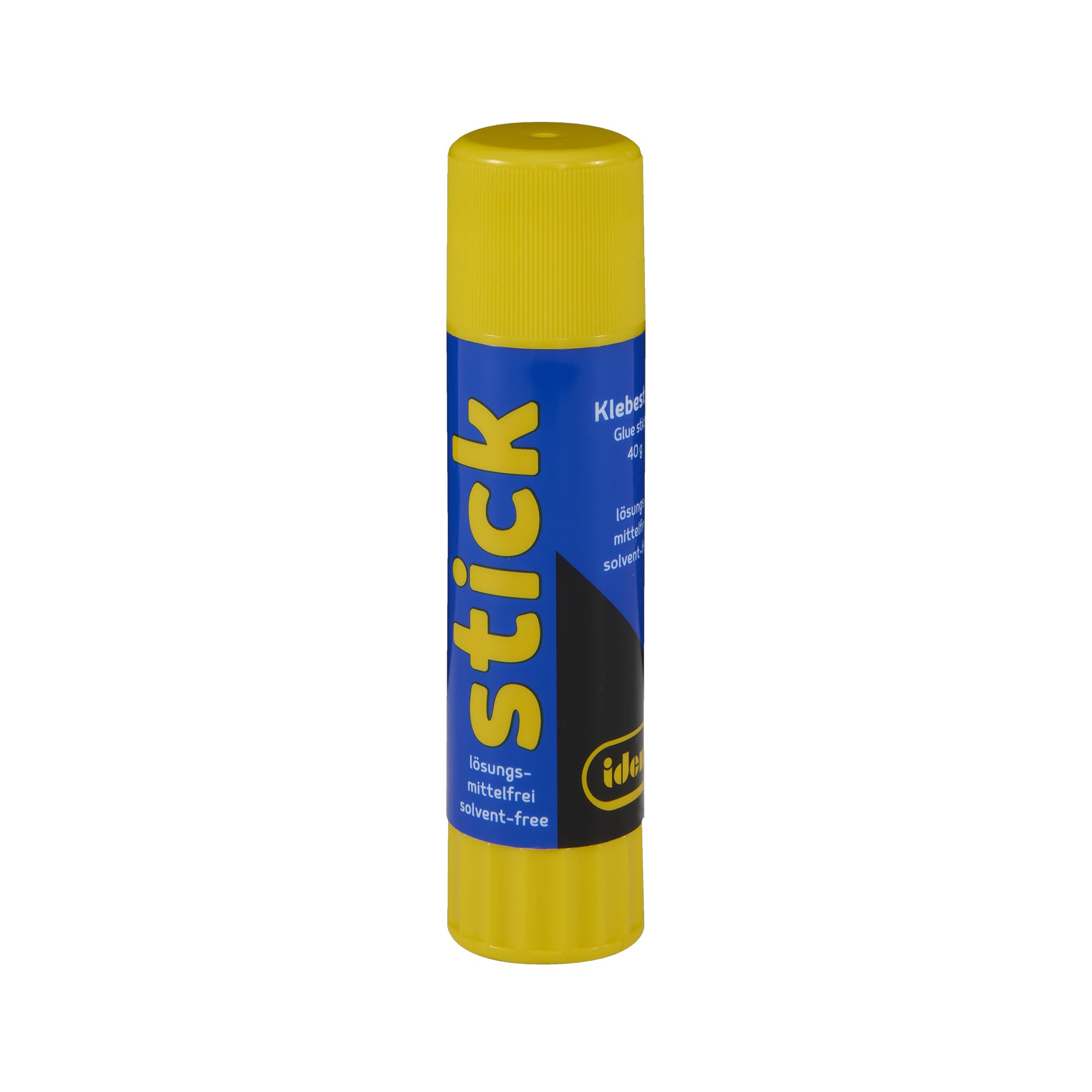 Idena 60070 - Colla in stick, incolore, 40 g, senza solventi, per lavori artistici e artigianali, adatta ai bambini