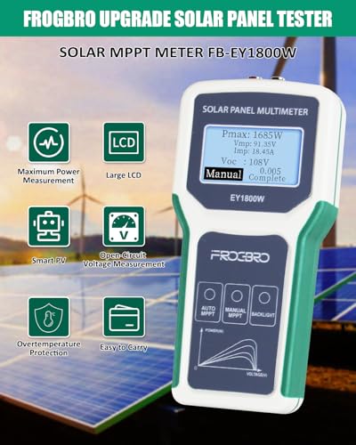 Image of 1800W Solar Panel Tester MPPT Photovoltaic Multimeter
