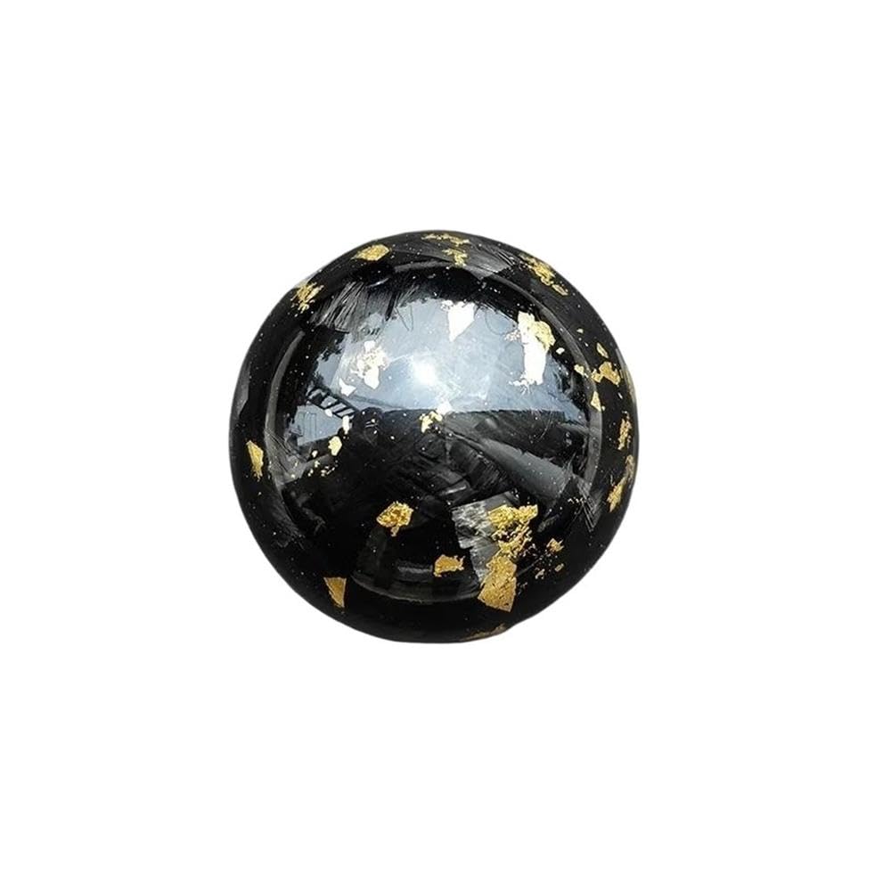 HYASDBWE Water Drop Shape Forged Real Carbon Fiber Gear Shift Knob for Toyota 86 GT86 for Subaru for BRZ for WRX for STI Gear Shifter Parts(Yellow)