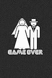 Photo Gallery game over: funny game over journal with a picture of a couple getting married. Photo Gallery game over: funny game over journal with a picture of a couple getting married.
