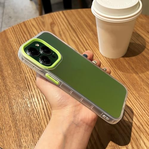 Accessoires de couverture antichoc iPhone 12 vert mat